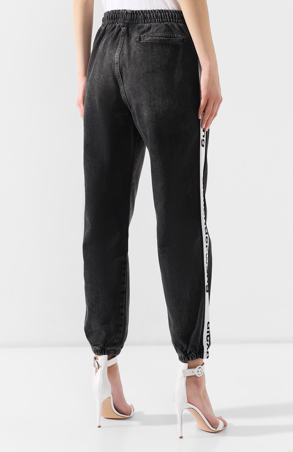 Джинсы с лампасами ALEXANDER WANG, арт. 4D994391CF, фото 4