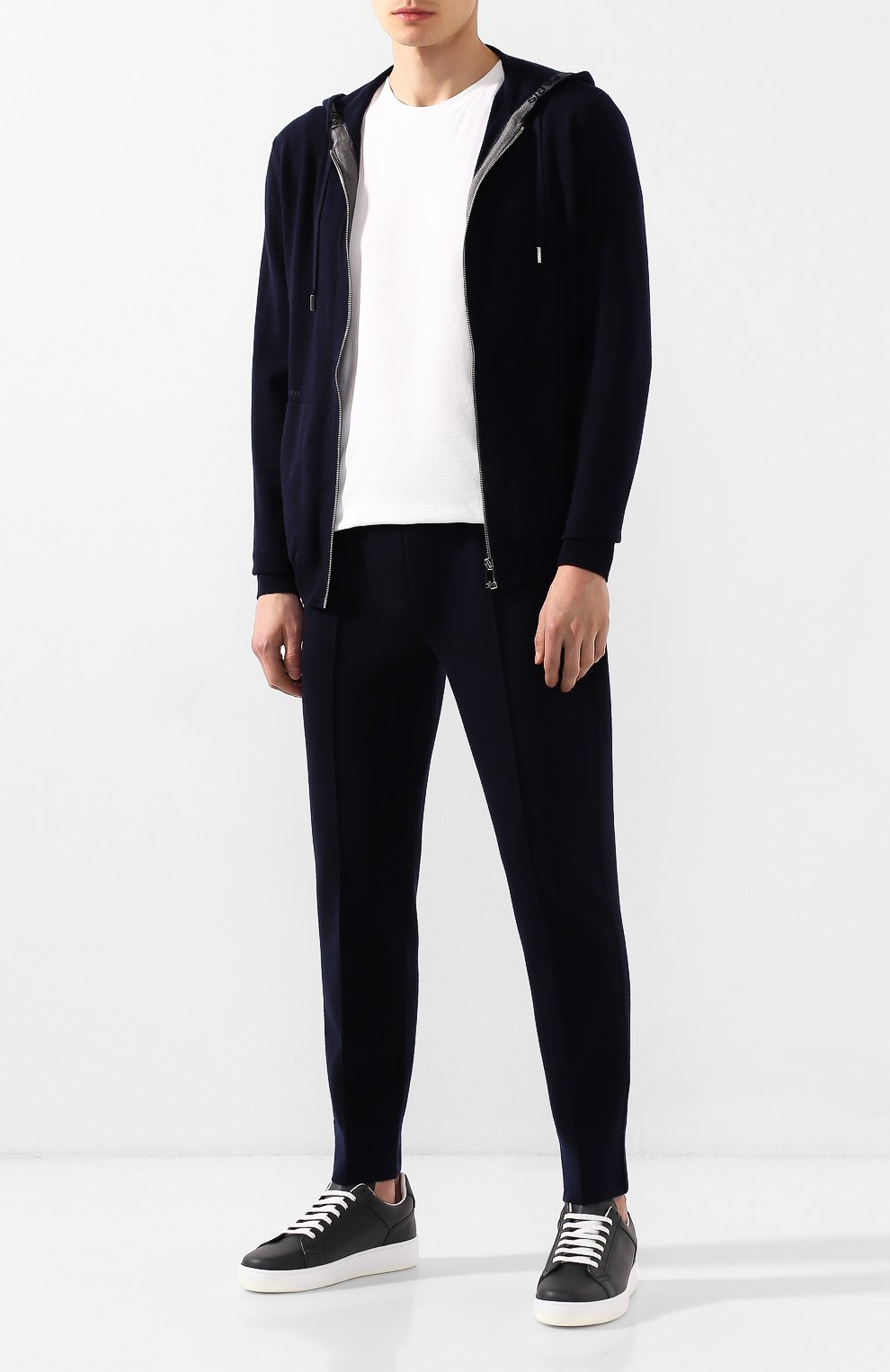 Джоггеры из смеси шерсти и кашемира BERLUTI, арт. R16KTL32-001, фото 2