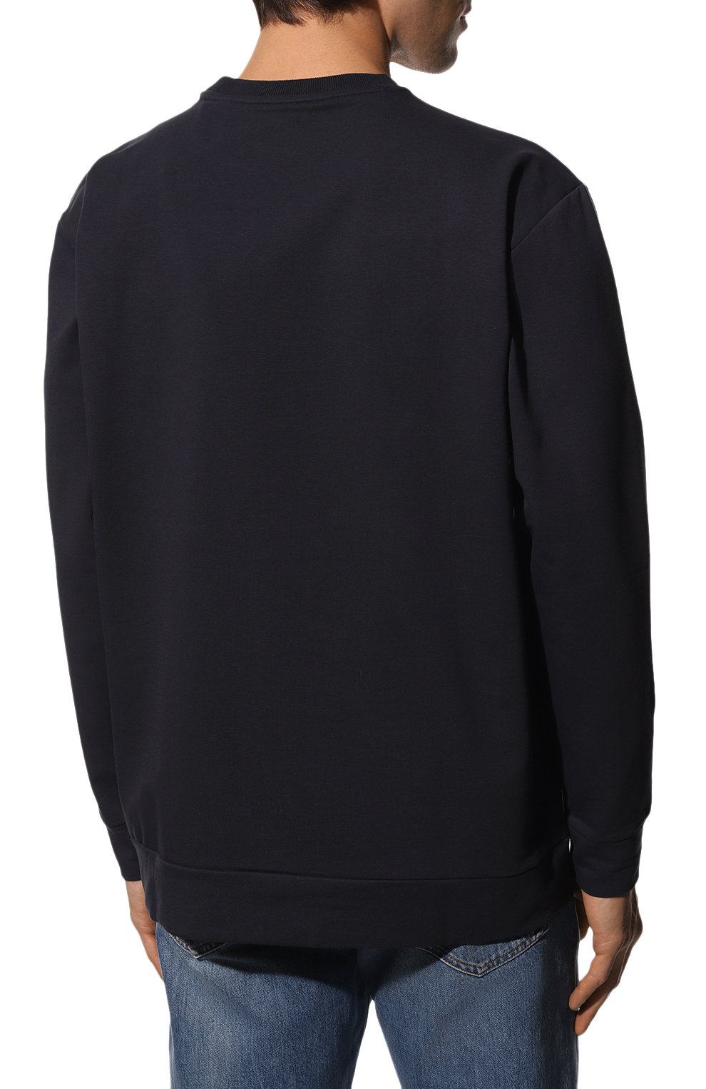 Хлопковый свитшот PAUL&SHARK темно-синего цвета по цене 26450 руб., арт. 11311816, фото 4 Хлопковый свитшот PAUL&SHARK, арт. 11311816, фото 4