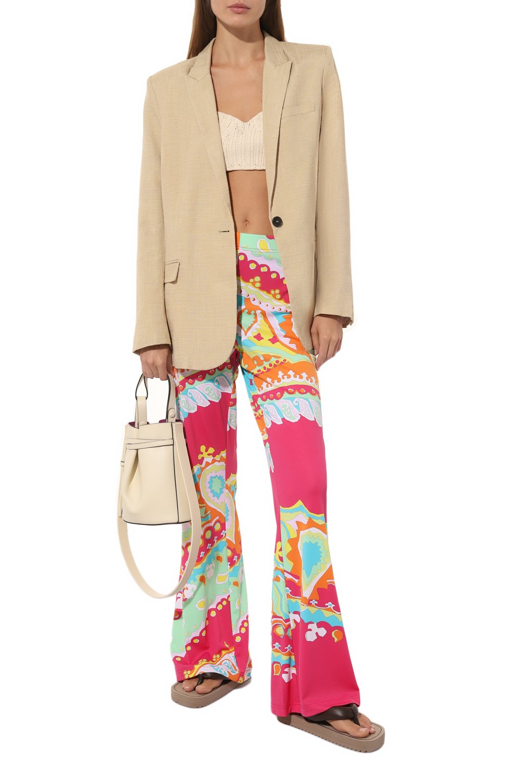 Брюки LEONARD PARIS фуксия цвета по цене 87300 руб., арт. GINGER/MYK0N0S/KIM0N0, фото 2 Брюки LEONARD PARIS, арт. GINGER/MYK0N0S/KIM0N0, фото 2