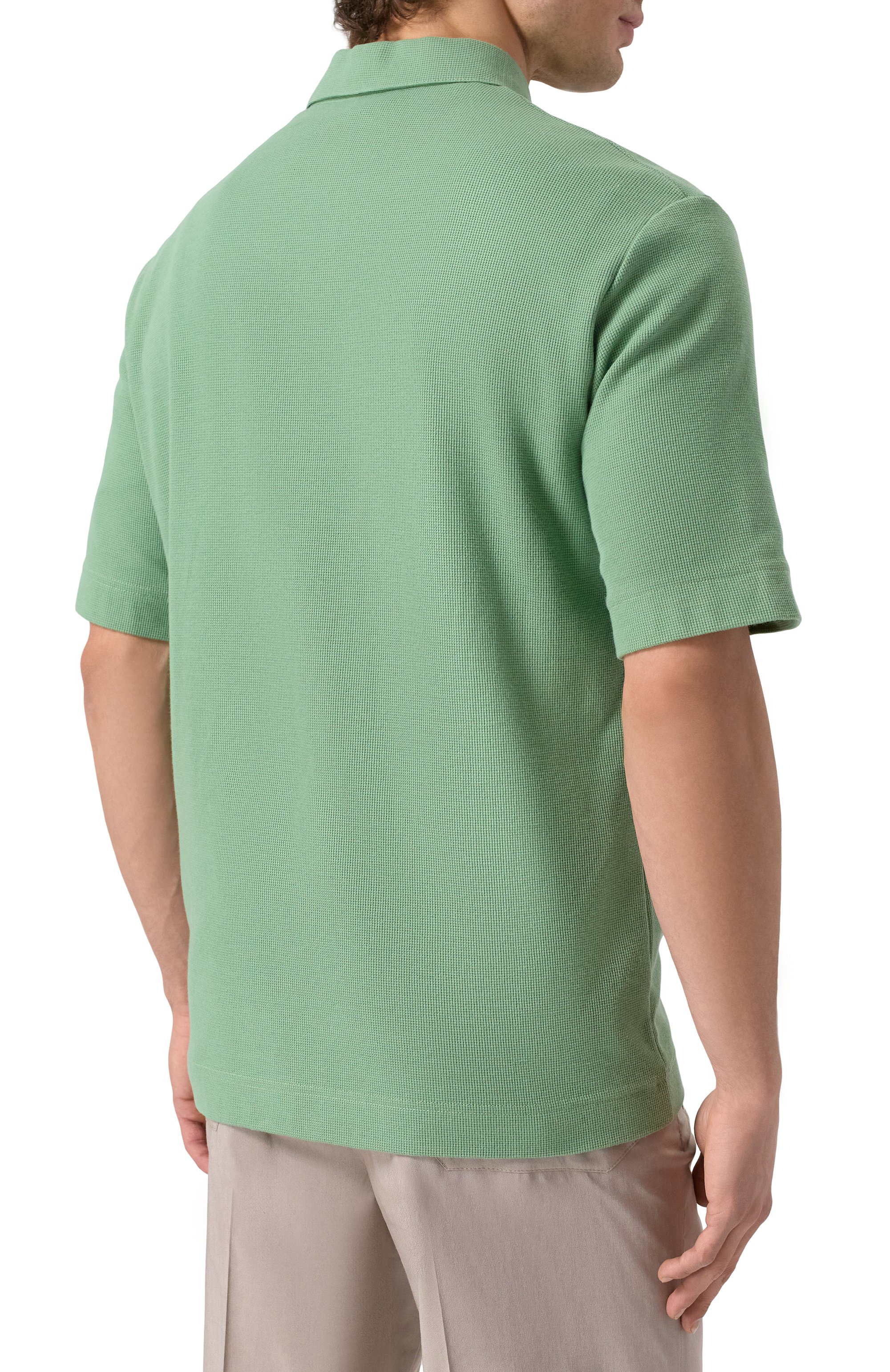 Хлопковое поло MVST, арт. 25E/X1P/0/F011/4061, фото 4