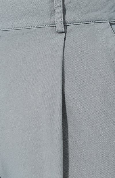 Хлопковые брюки ACNE STUDIOS зеленого цвета по цене 23950 руб., арт. AK0077, фото 5 Хлопковые брюки ACNE STUDIOS, арт. AK0077, фото 5