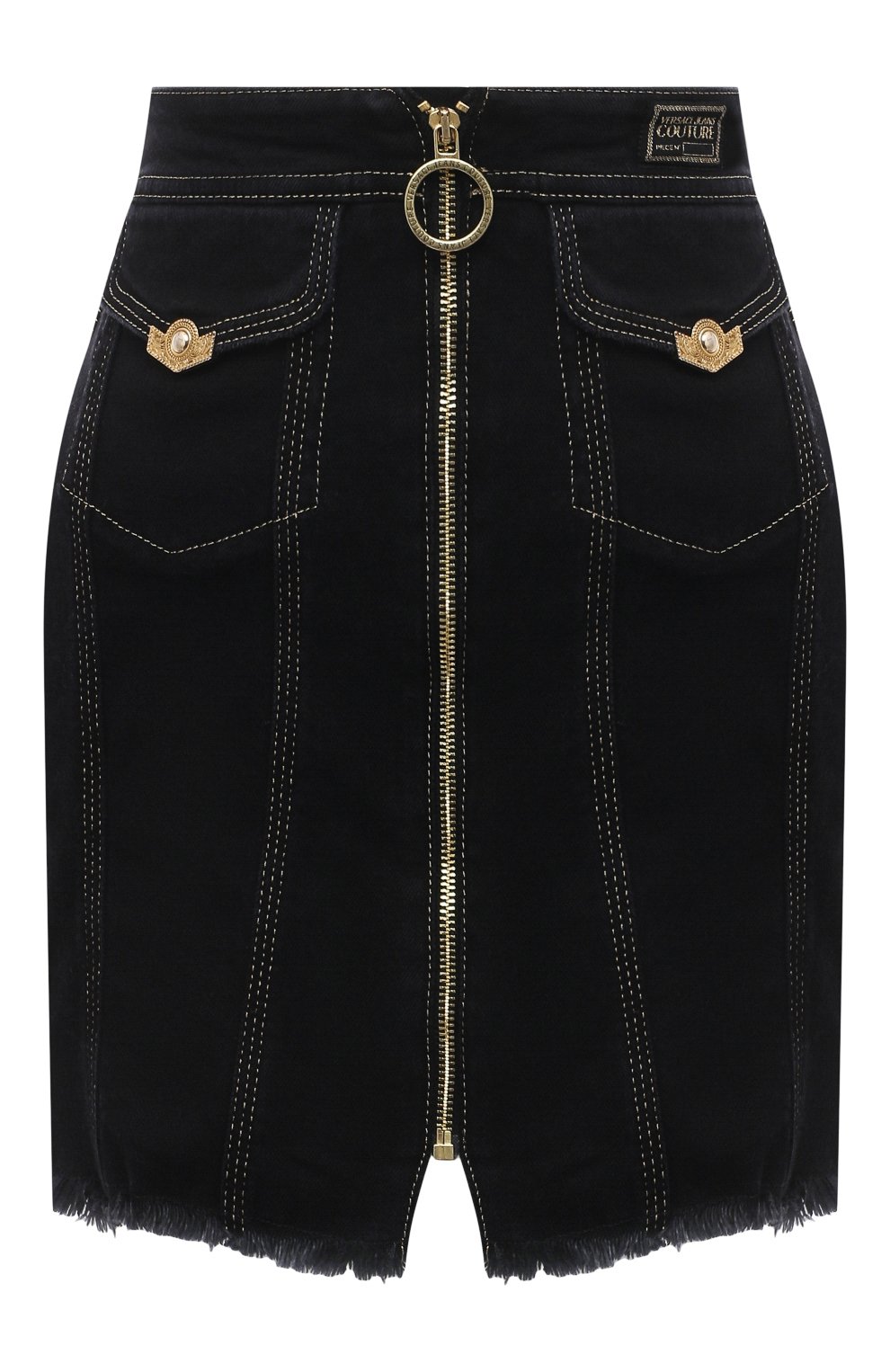 Джинсовая юбка VERSACE JEANS COUTURE, арт. A9HWA33I-WDP853/ALL4P, фото 1