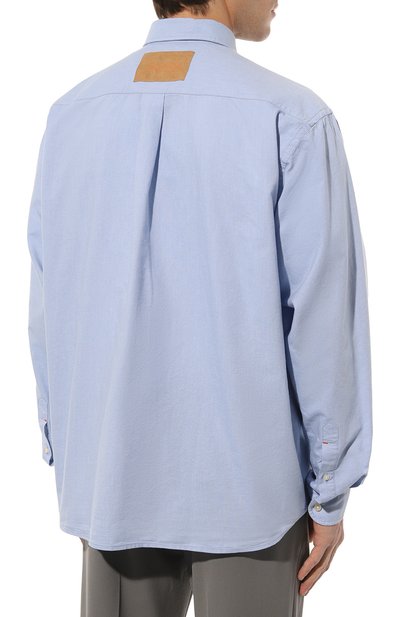 Хлопковая рубашка BOSS ORANGE, арт. 50489476, фото 4