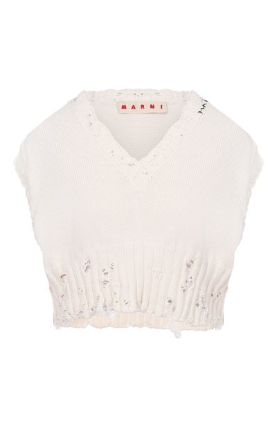 Женский хлопковый пуловер MARNI, арт. CVMD0088A0/UFC652