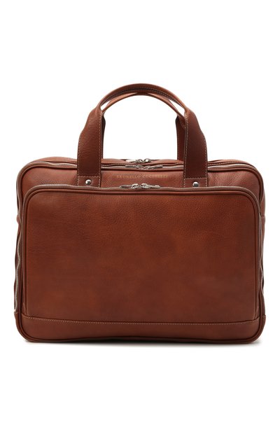 Кожаная сумка для ноутбука BRUNELLO CUCINELLI, арт. MBZIU391, фото 1