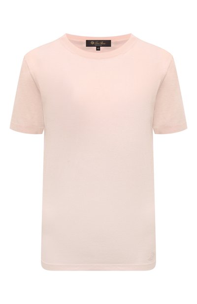 Женская хлопковая футболка LORO PIANA, арт. FAM7984