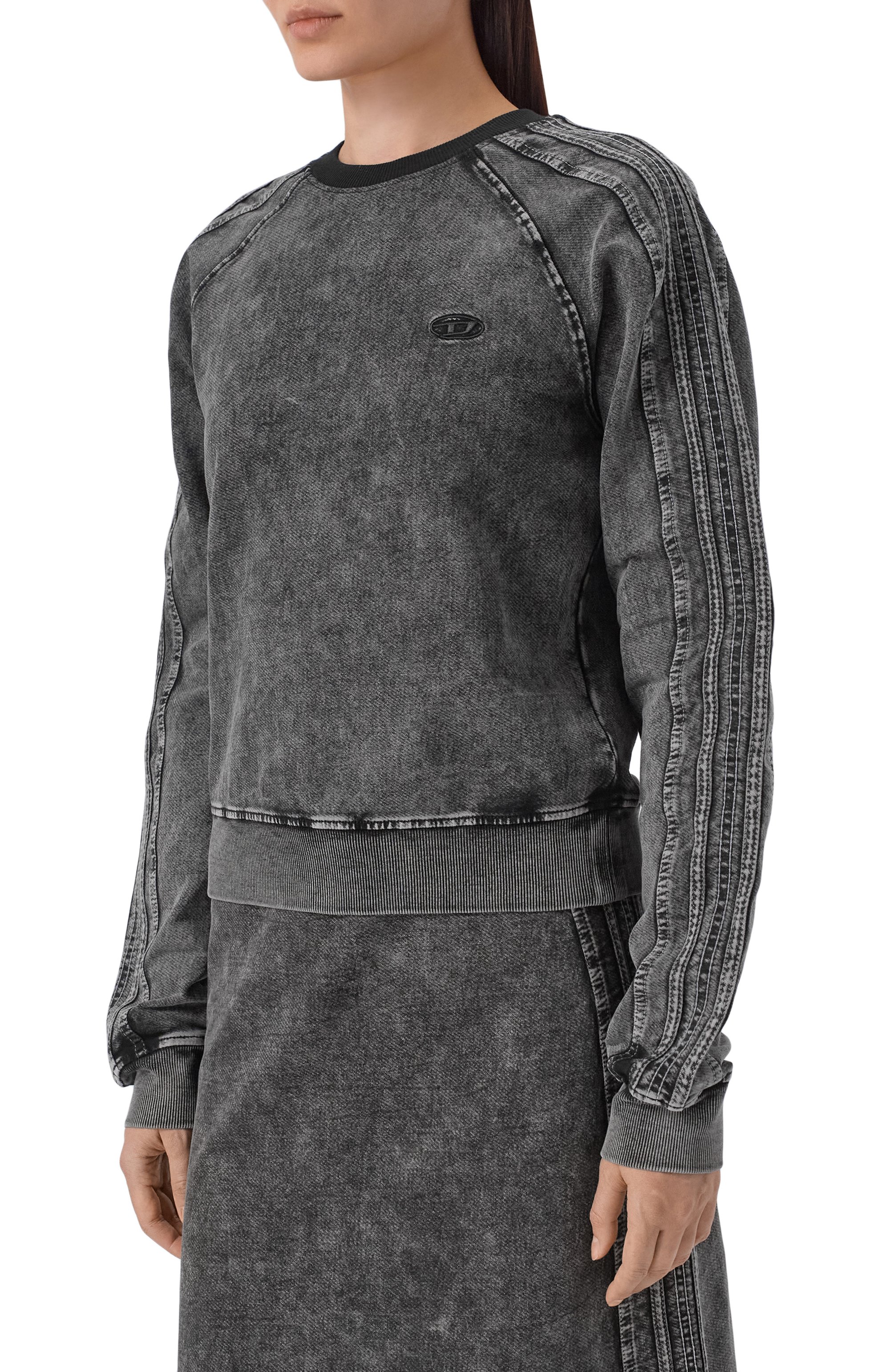 Хлопковый свитшот DIESEL, арт. A21186/0DCCJ, фото 3