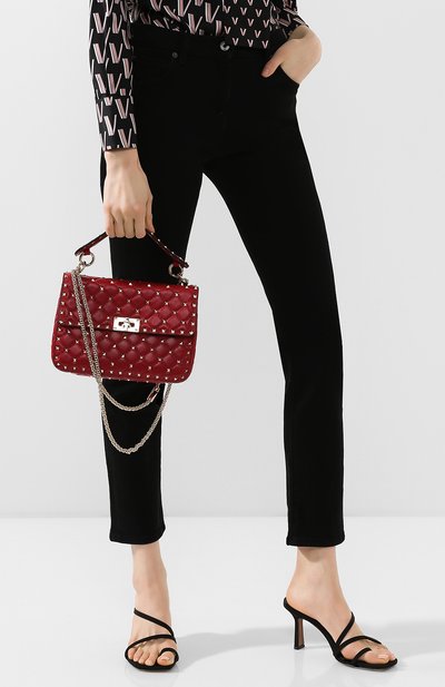 Сумка rockstud spike medium VALENTINO, арт. PW2B0122/NAP, фото 5