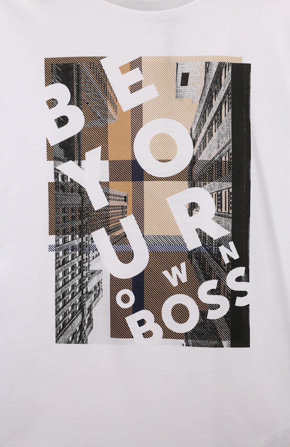 Хлопковая футболка BOSS, арт. J51217, фото 3