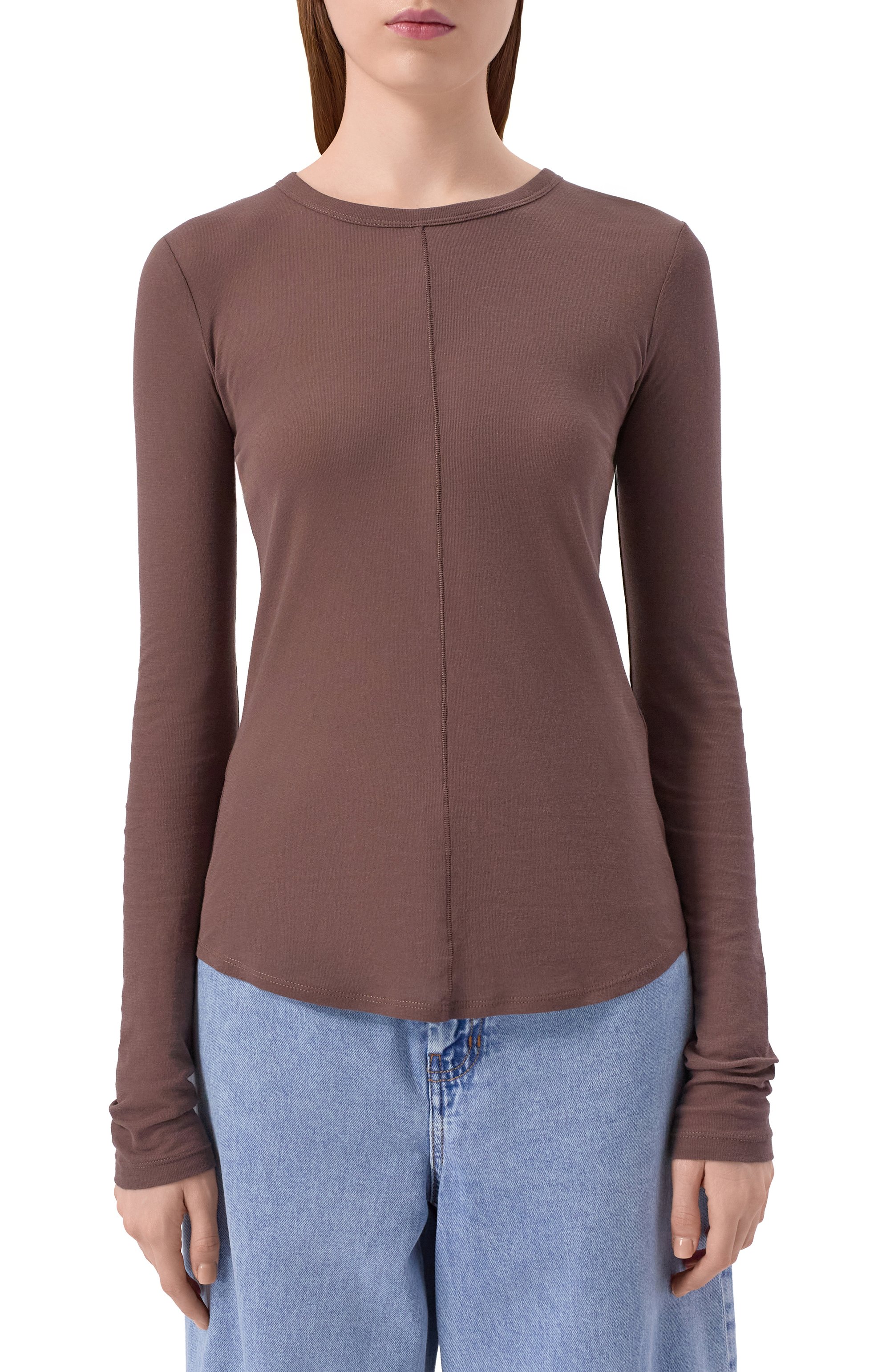 Хлопковый лонгслив WEEKEND MAX MARA, арт. VINCITA, фото 3