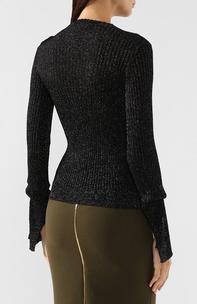 Пуловер ROLAND MOURET черного цвета по цене 59950 руб., арт. AW19/K6332/F0395, фото 4 Пуловер ROLAND MOURET, арт. AW19/K6332/F0395, фото 4