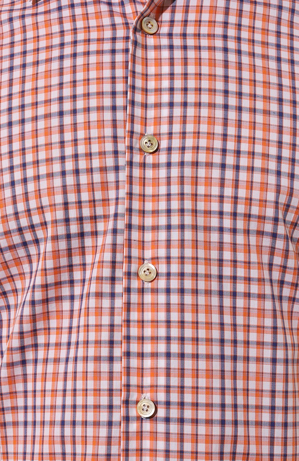 Хлопковая рубашка KITON, арт. UCIH08879, фото 5