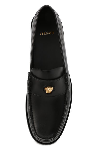 Кожаные лоферы la medusa VERSACE, арт. DSU8528/D4VFC, фото 5