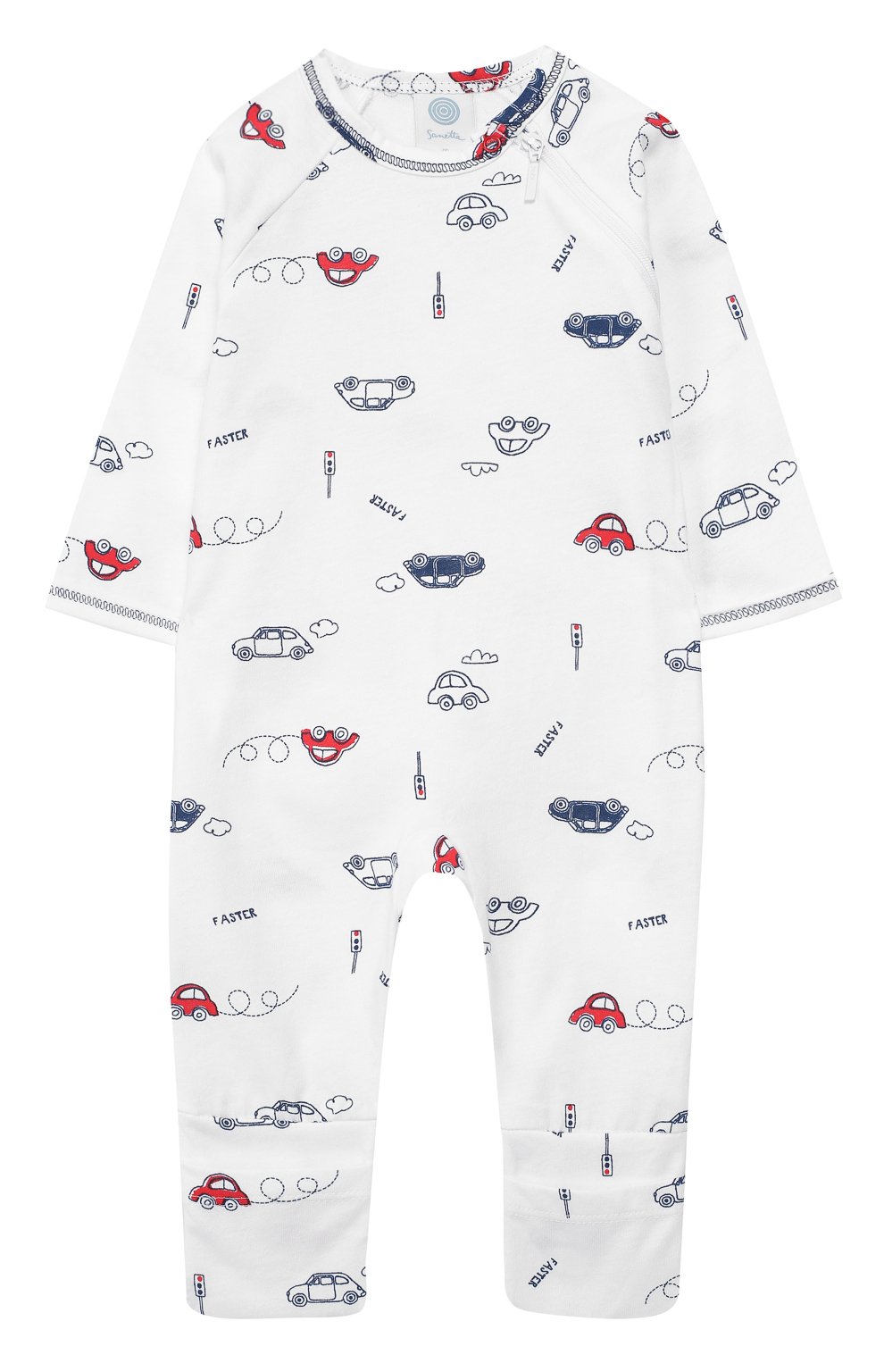 Хлопковый комбинезон SANETTA, арт. 221449, фото 1