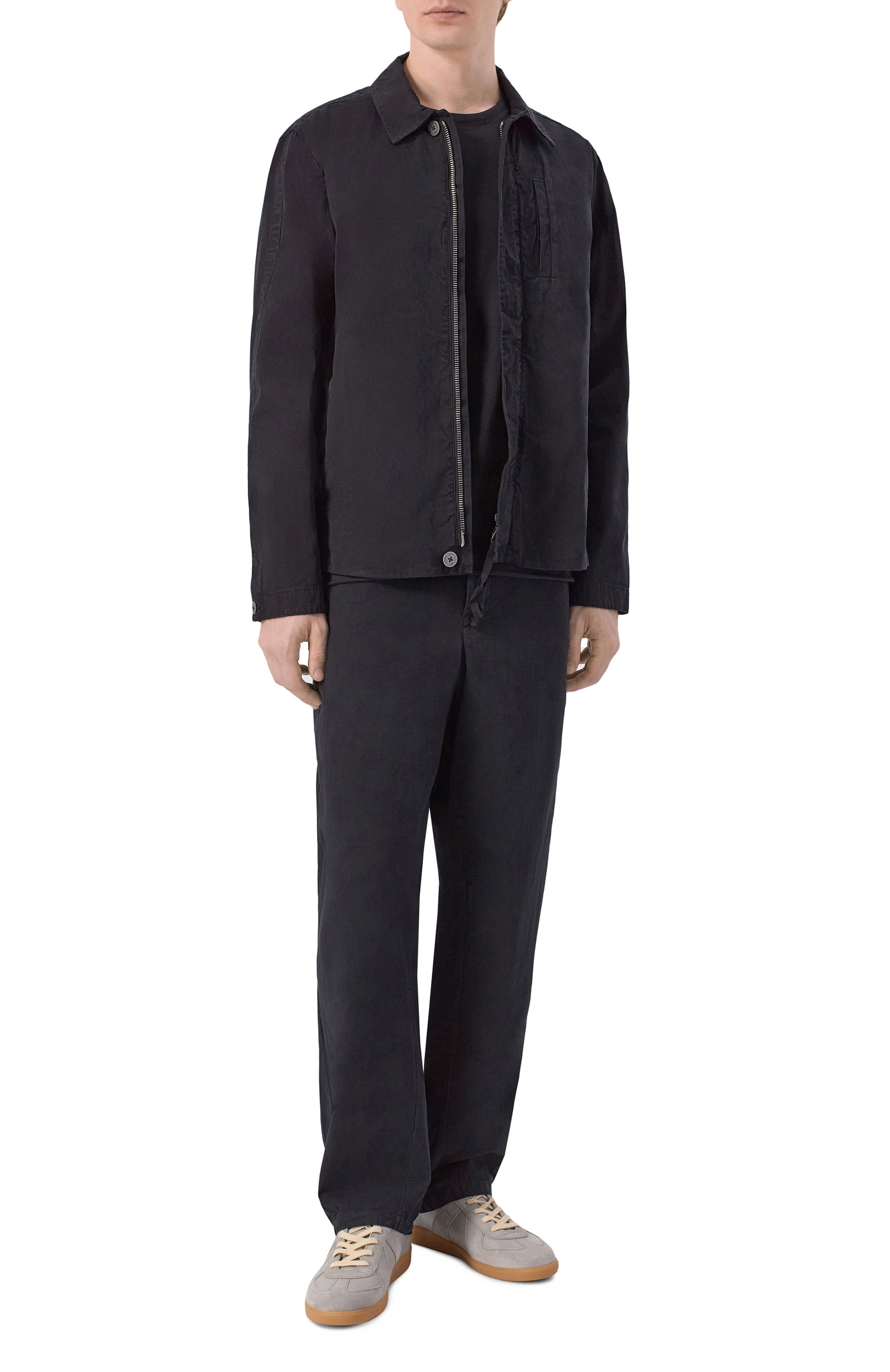 Брюки из хлопка и льна TRANSIT, арт. CFUTRCE140, фото 2