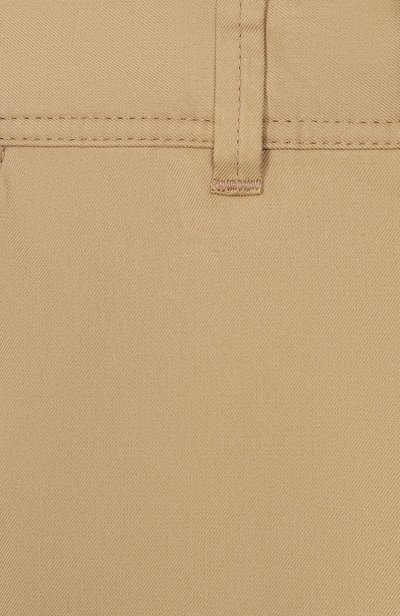 Хлопковые брюки BURBERRY бежевого цвета по цене 29950 руб., арт. 8131850, фото 3 Хлопковые брюки BURBERRY, арт. 8131850, фото 3
