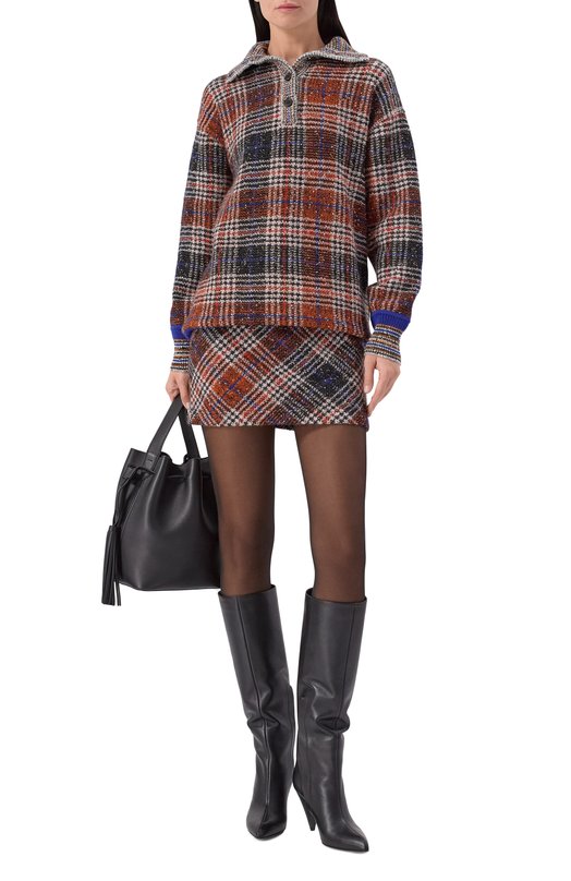 Юбка из шерсти и хлопка Missoni DS25WH14/BC005N Разноцветный  DS25WH14/BC005N Фото 2