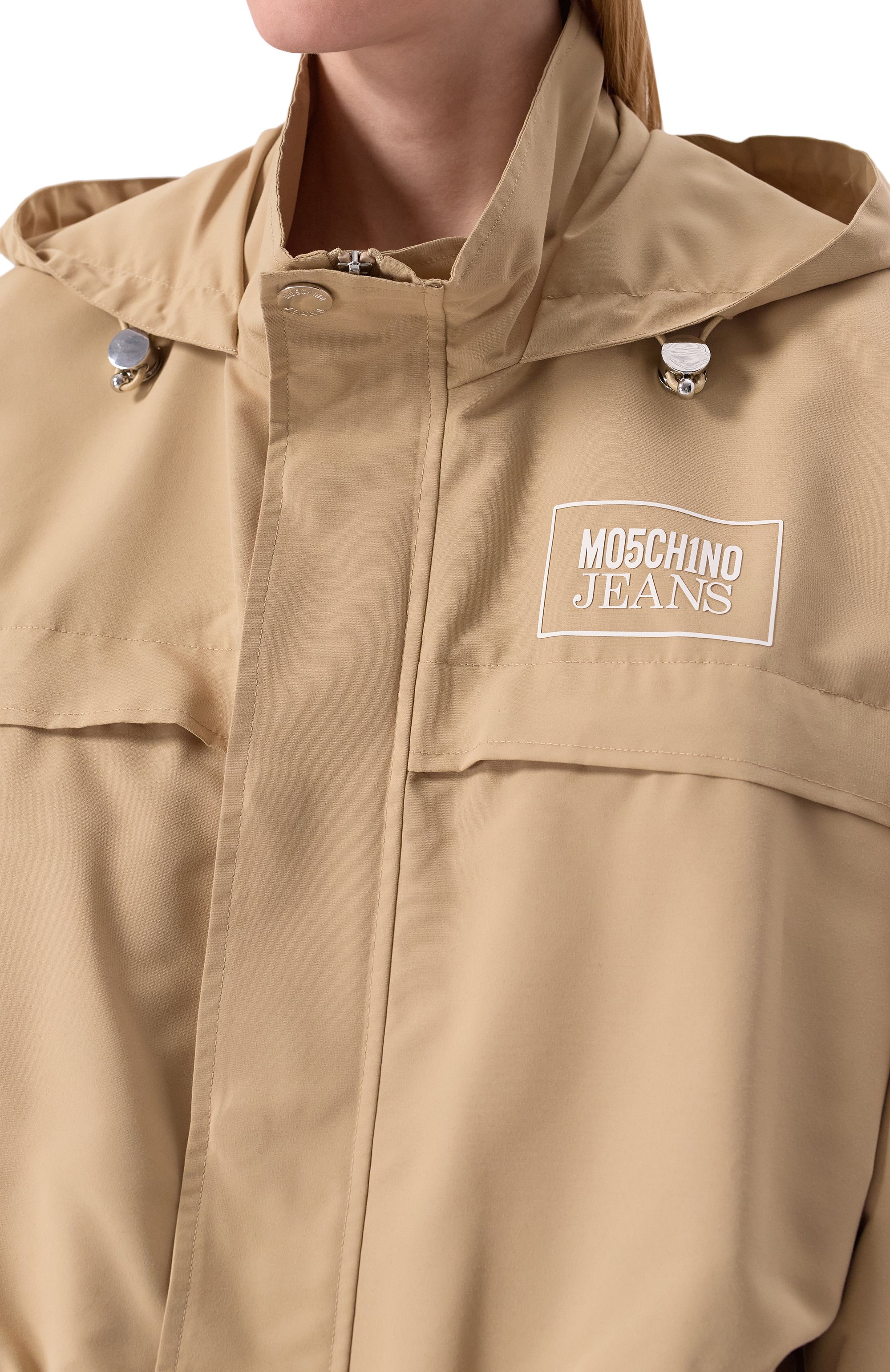 Ветровка M05CH1NO JEANS бежевого цвета по цене 52450 руб., арт. A0605/3220, фото 5 Ветровка M05CH1NO JEANS, арт. A0605/3220, фото 5