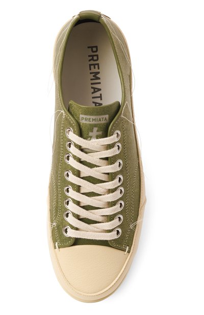 Замшевые кеды vincent 015 PREMIATA, арт. VINCE015/VERDE, фото 5