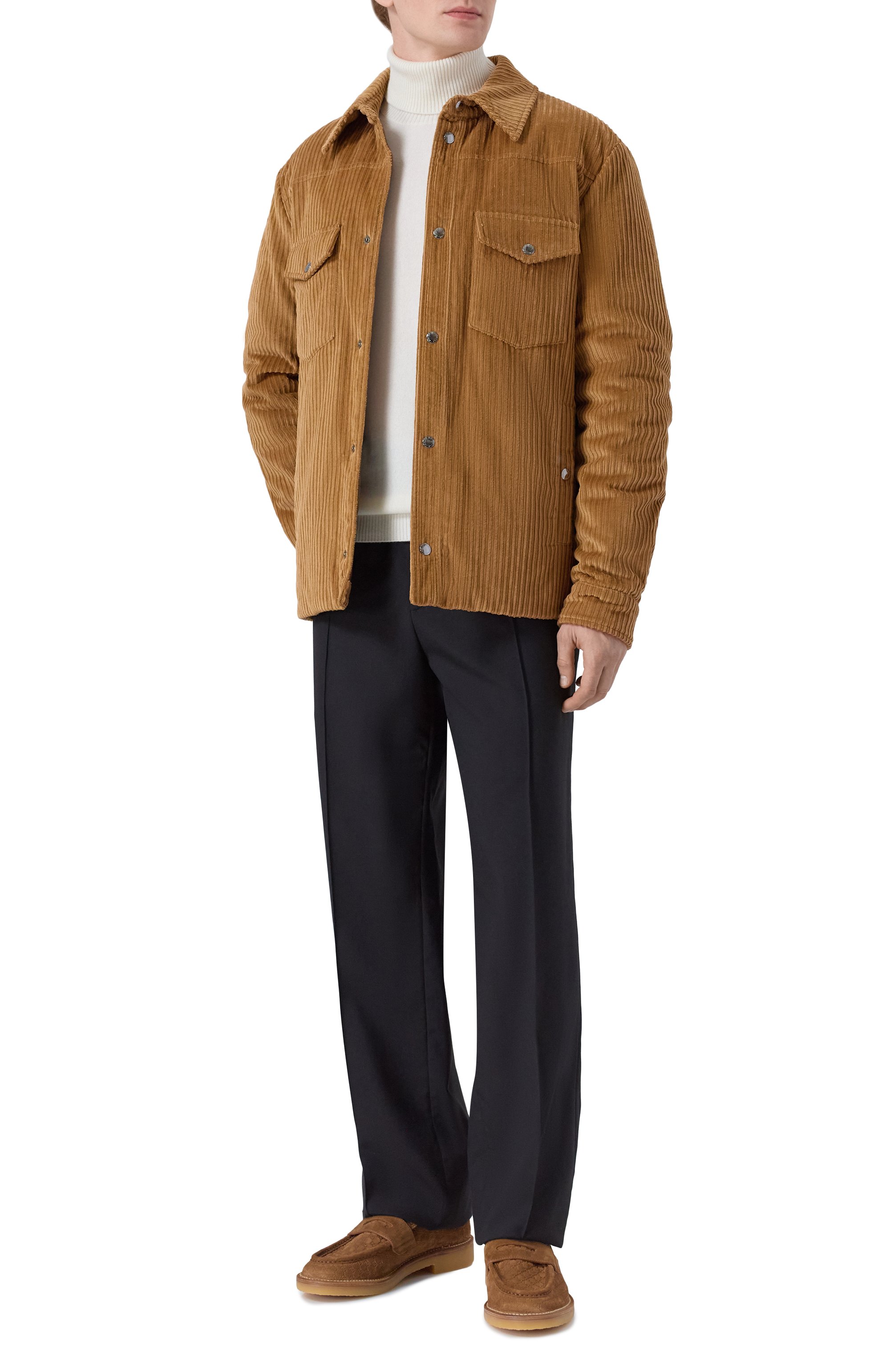 Замшевые пенни-лоферы GUCCI, арт. 831289/AAE03, фото 2