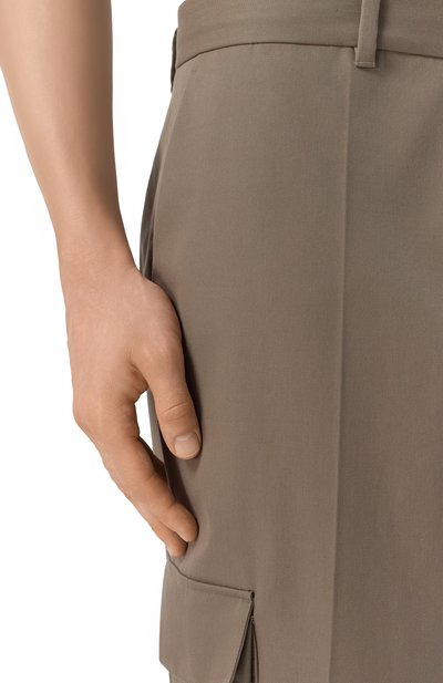 Брюки-карго из хлопка и шелка MVST, арт. M26.2PM.T024/F082 TWILL C0-SE, фото 5