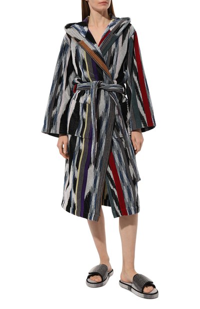 Текстильные домашние туфли MISSONIHOME разноцветного цвета по цене 33200 руб., арт. 1C30G00004/160, фото 2 Текстильные домашние туфли MISSONIHOME, арт. 1C30G00004/160, фото 2