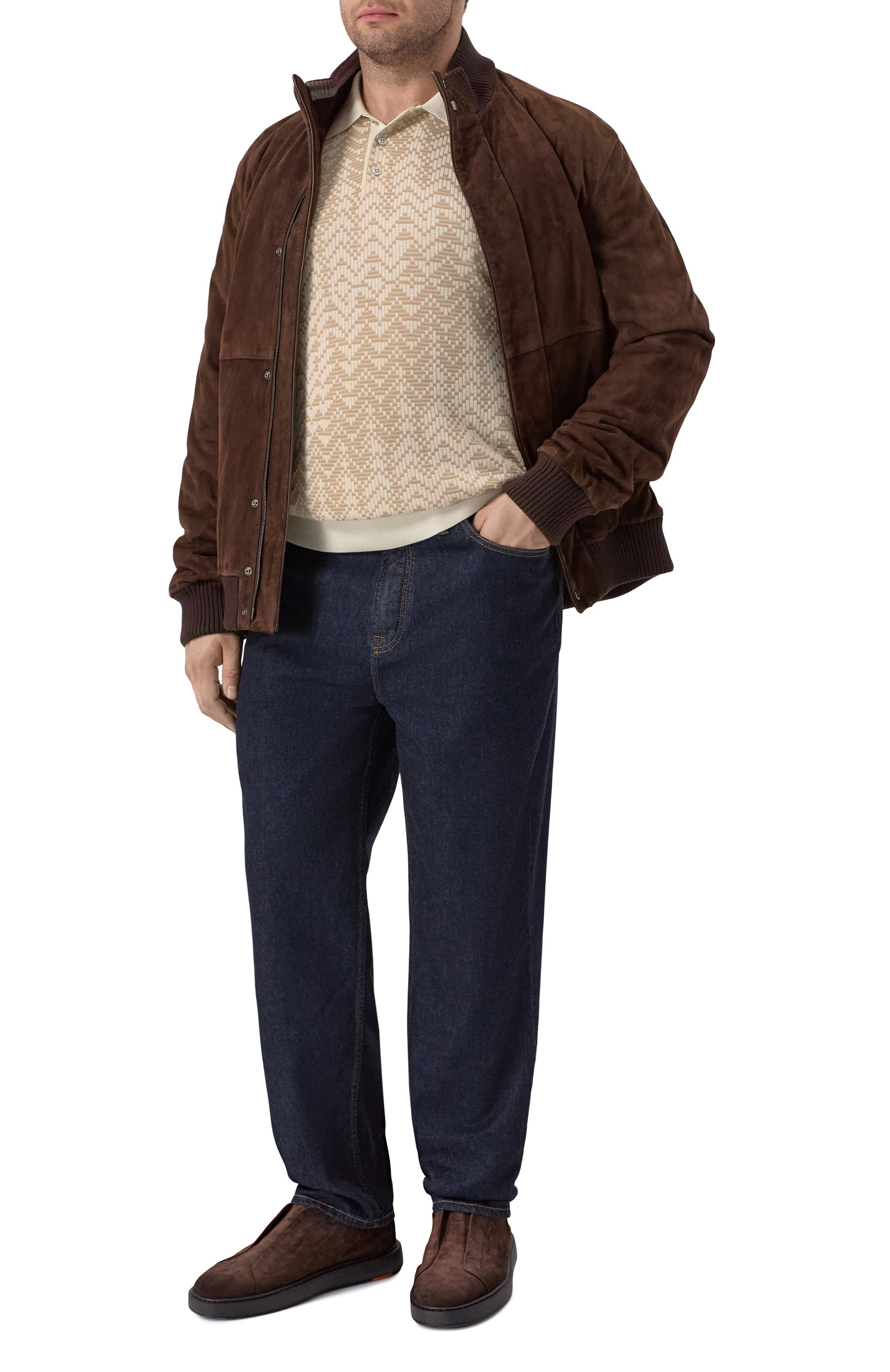 Поло из шерсти и шелка ZILLI, арт. KBP001M0230VRAWA0_001, фото 2