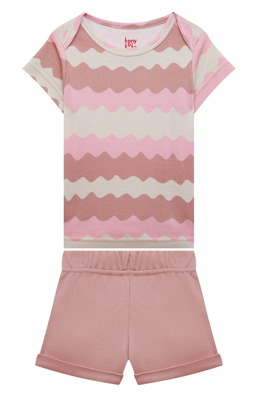 Комплект из футболки и шорт water pink TONY TOTS, арт. SS001WP, фото 1