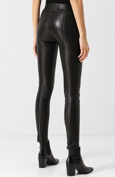 Укороченные кожаные брюки TOM FORD, арт. PAL650-LEX193, фото 4