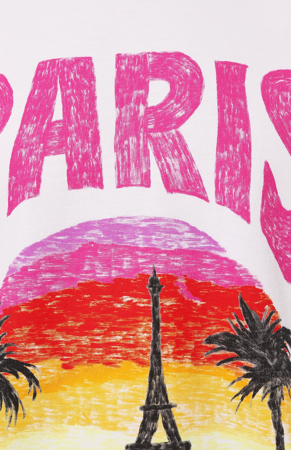 Хлопковая футболка BALENCIAGA белого цвета по цене 99500 руб., арт. 764235/TPVL9, фото 5 Хлопковая футболка BALENCIAGA, арт. 764235/TPVL9, фото 5