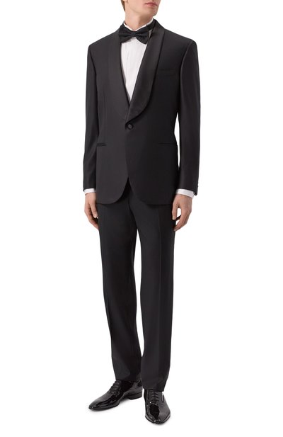 Смокинг из шерсти и шелка ZILLI, арт. PTU005M024780079F, фото 2