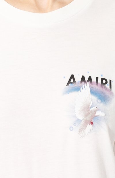 Хлопковая футболка AMIRI, арт. Y0W03344CJ, фото 5