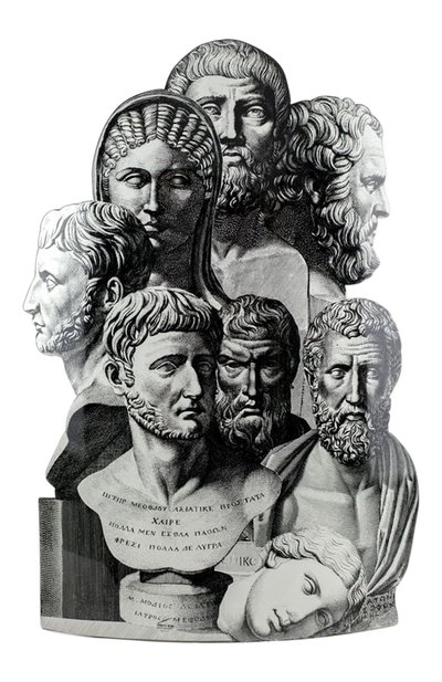 Подставка для зонтов trompe l'oeil teste antiche FORNASETTI, арт. C14X040, фото 1