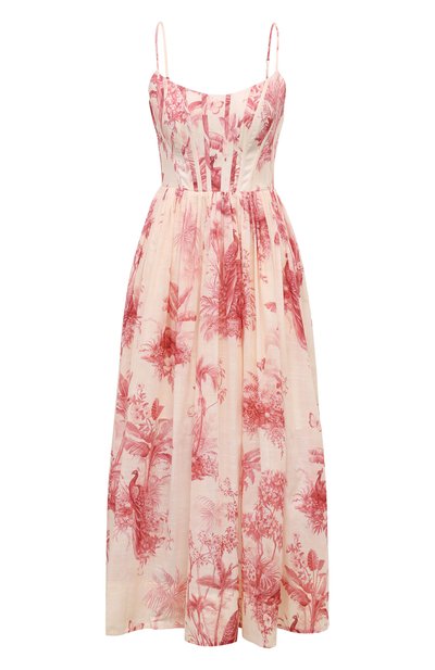 Женское хлопковое платье ZIMMERMANN, арт. 9928DSS243