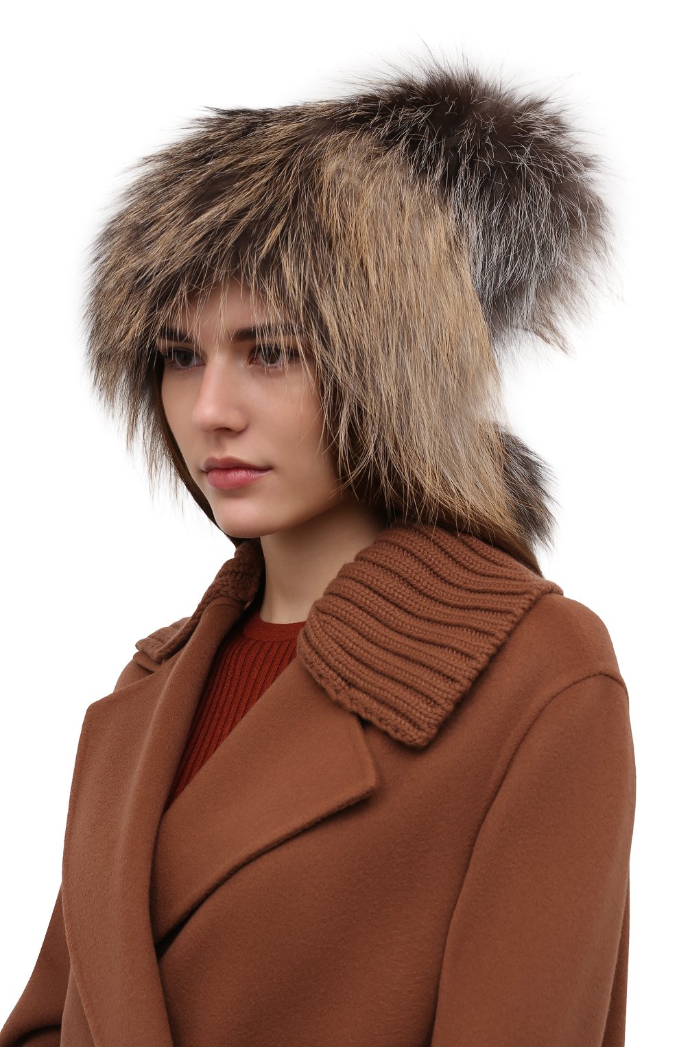 Шапка-пиноккио из меха лисы VICTORIA KUSENKOVA, арт. 054450086205, фото 2