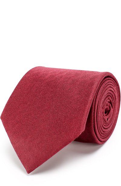 Шелковый галстук с узором BRIONI, арт. 062I/0640V, фото 1