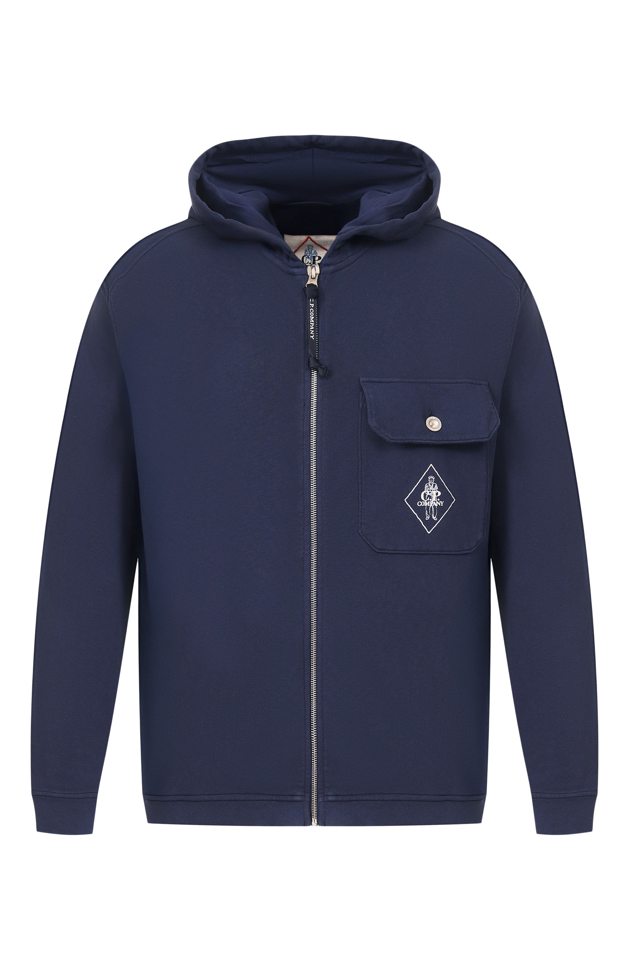 Хлопковая толстовка C.P. COMPANY, арт. 20CMSS189A/110337G, фото 1