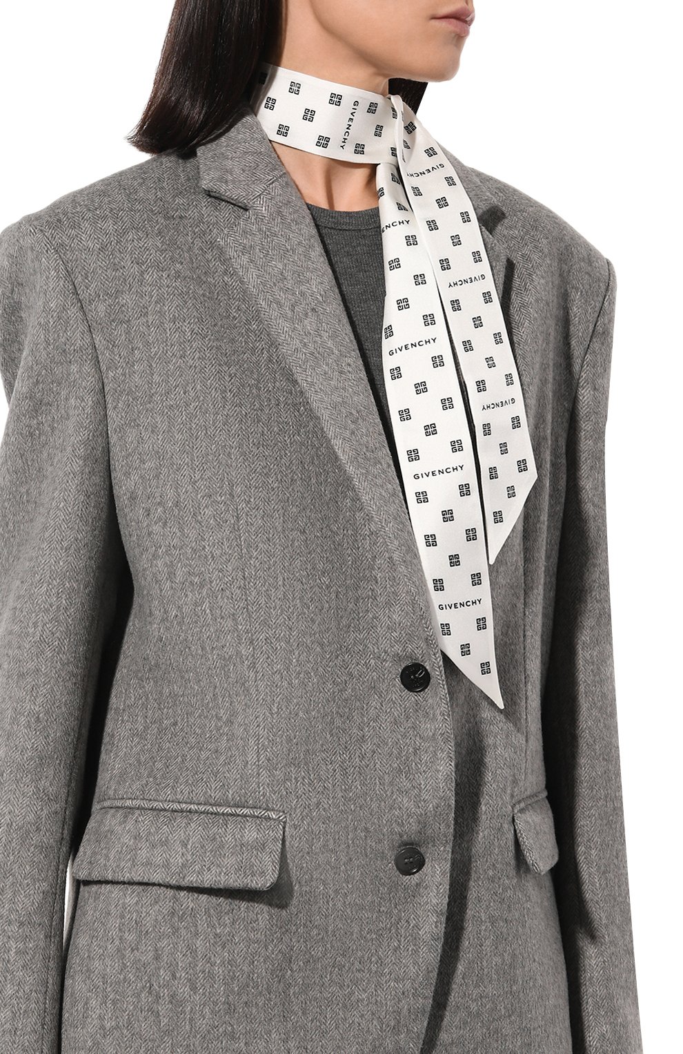 Шелковый шарф-твилли GIVENCHY, арт. GW5120/SQ717, фото 2