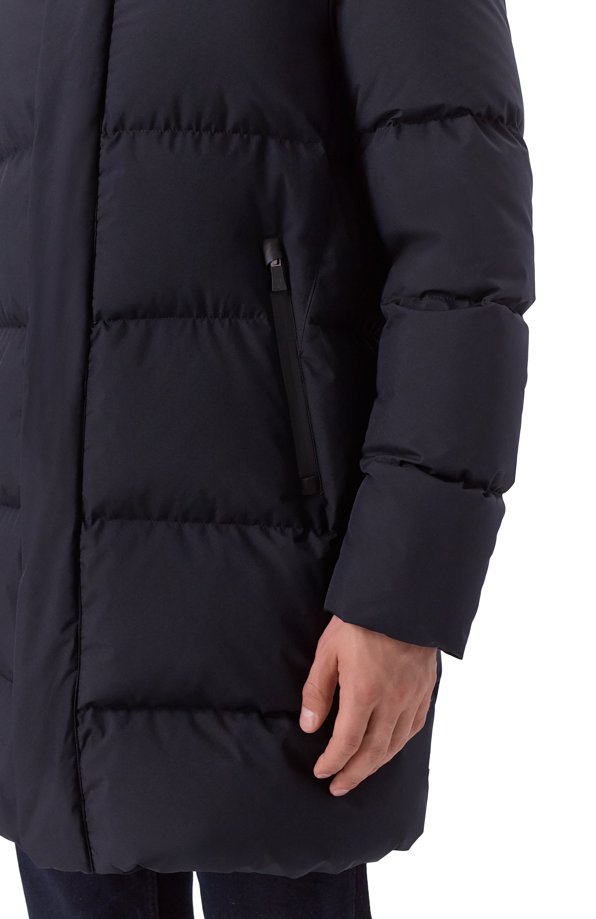 Пуховик HERNO темно-синего цвета по цене 119500 руб., арт. PI00245UL/11106, фото 5 Пуховик HERNO, арт. PI00245UL/11106, фото 5