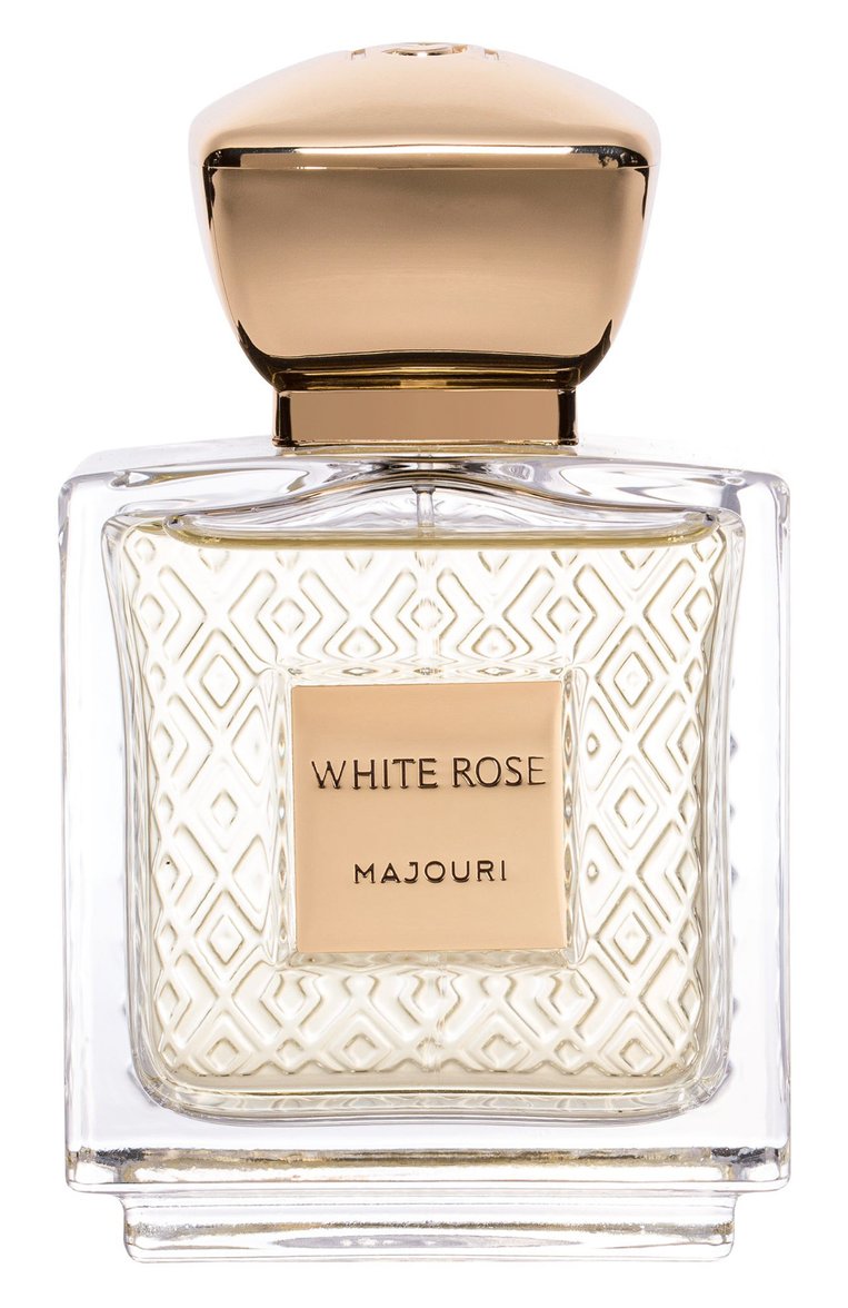 Парфюмерная вода white rose (75ml) MAJOURI бесцветного цвета, арт. 3665543032016 | Фото 1 (Тип аромата: Цветочный; Региональные ограничения белый список (Axapta Mercury): Не проставлено; Нос: Не проставлено; Тип продукта - парфюмерия: Парфюмерная вода)