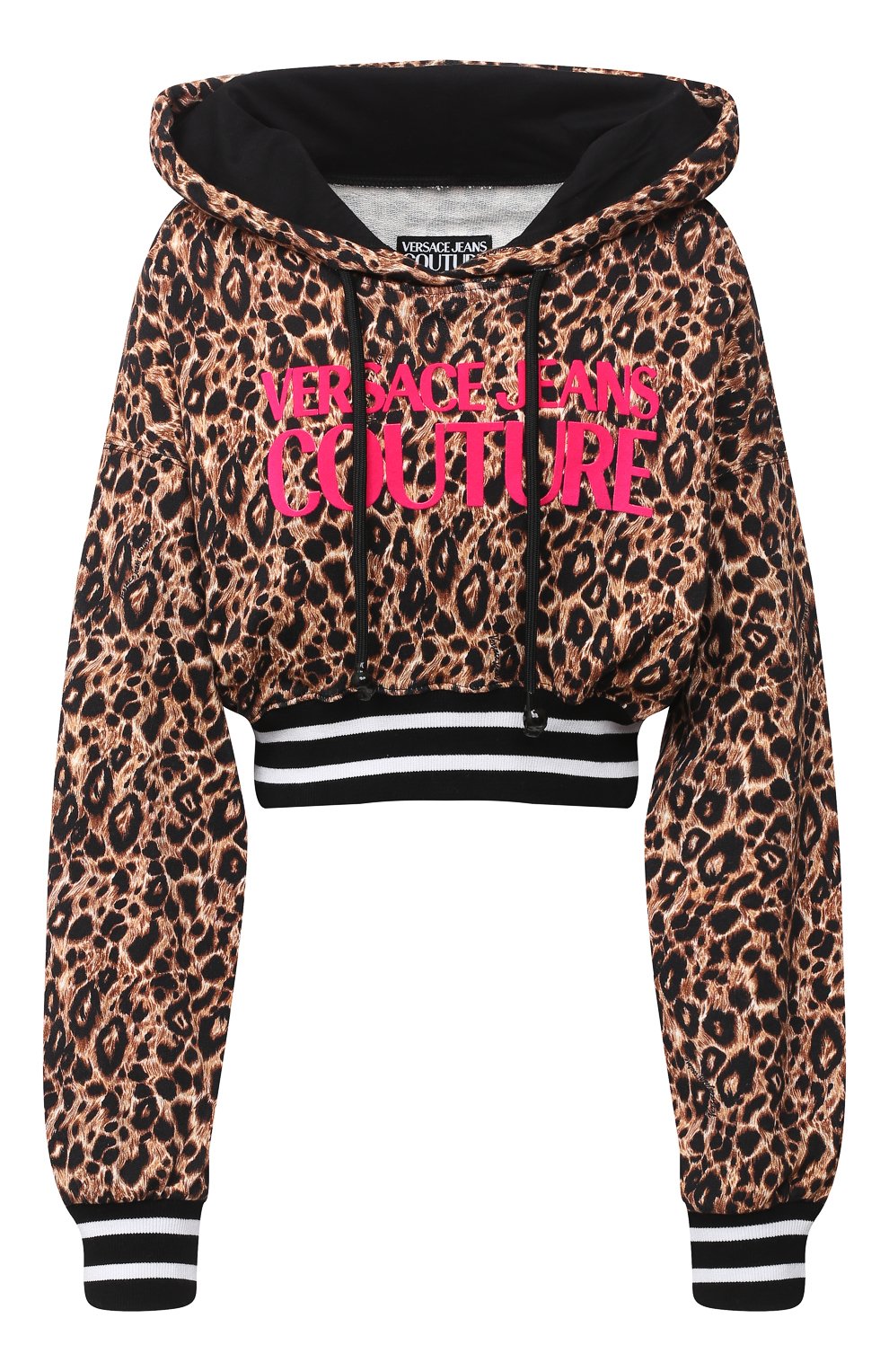 Хлопковое худи VERSACE JEANS COUTURE, арт. B6HZA787-ZDP300 PRINT L0G0/S0810, фото 1