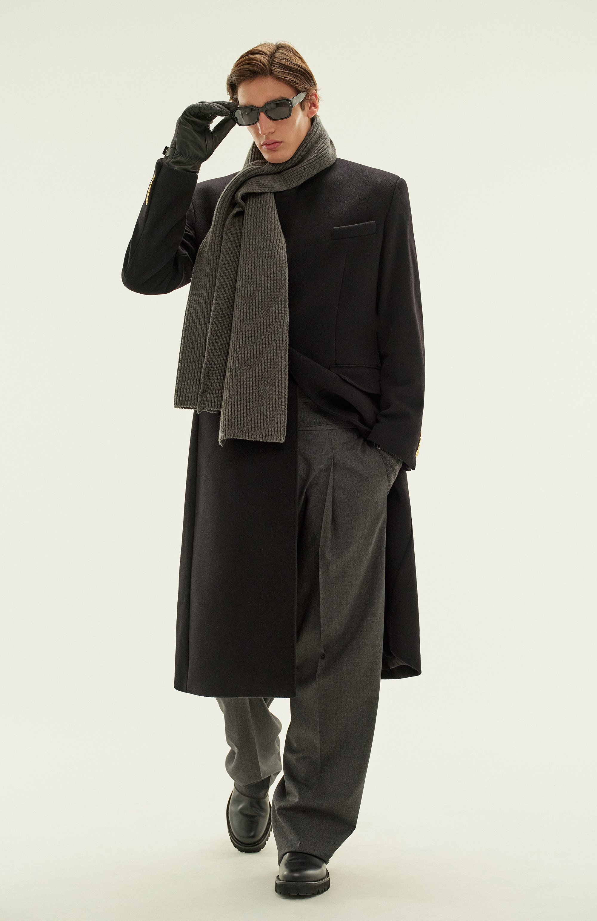 Шерстяной шарф DRIES VAN NOTEN, арт. 242-021235-9706, фото 5