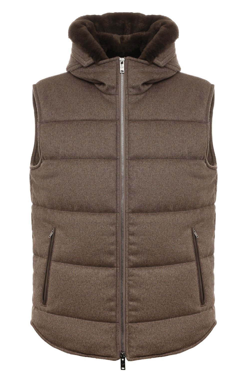 Жилет с подкладкой из нутрии MVST, арт. 22570, фото 1