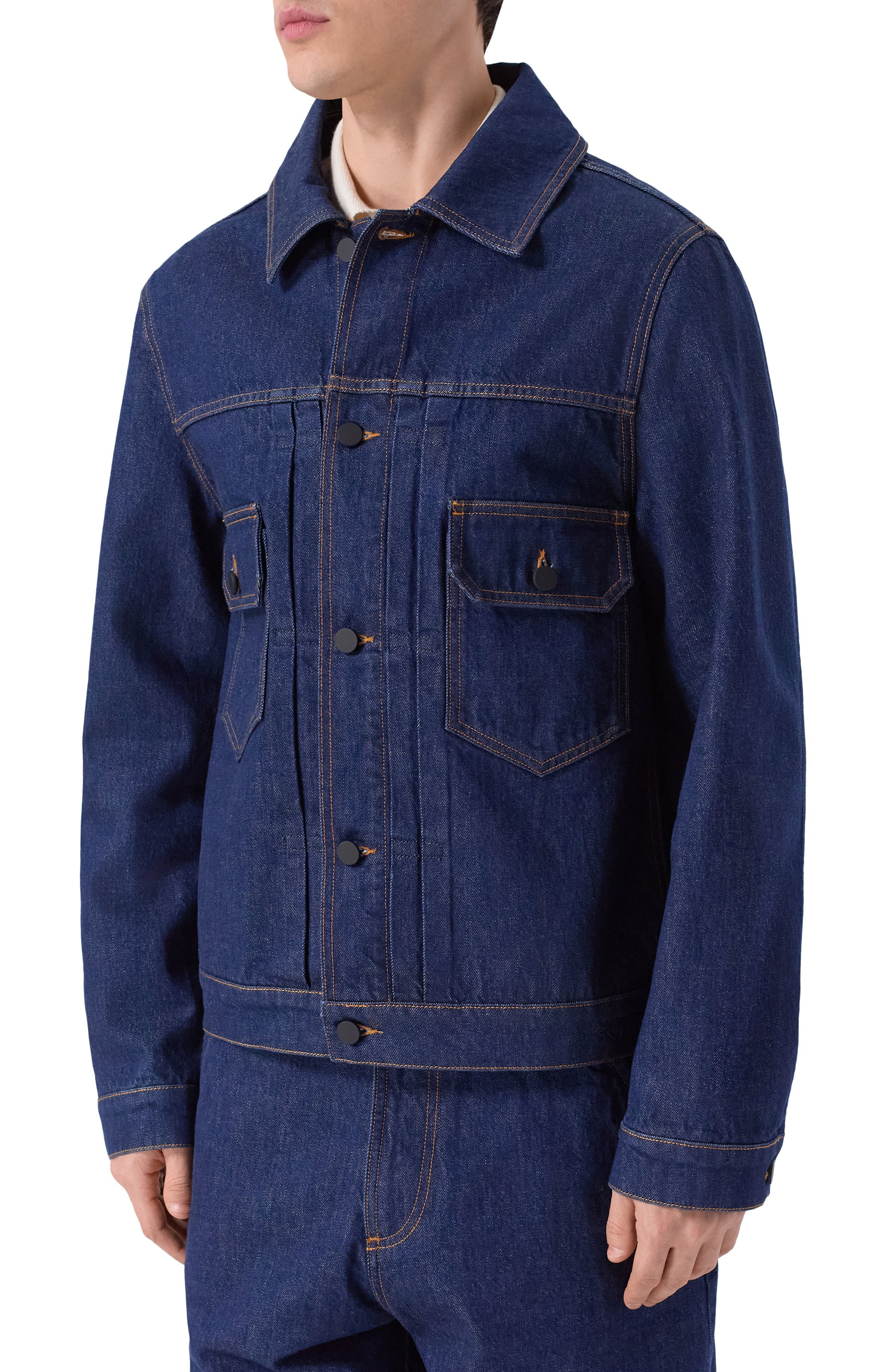 Джинсовая куртка KITON, арт. UGK125K0233H01, фото 3