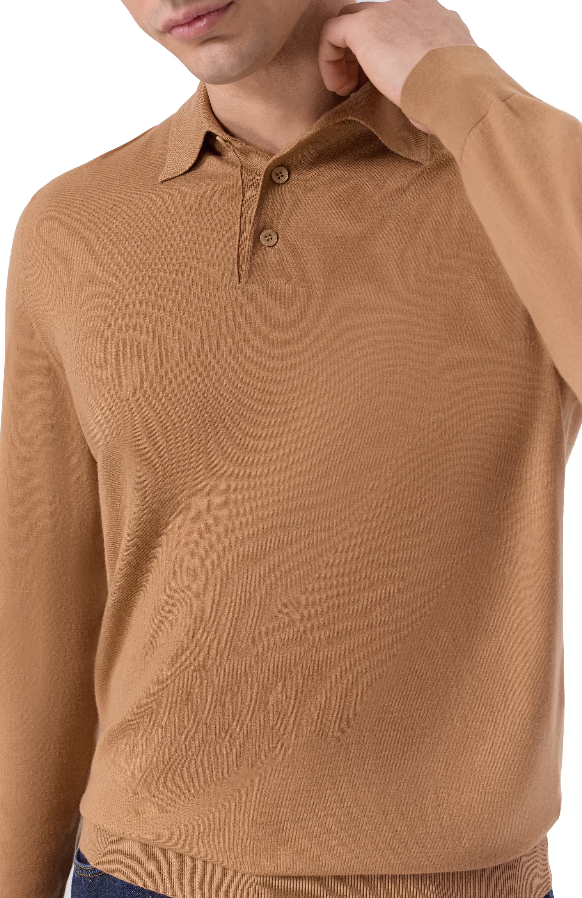 Шерстяное поло COLOMBO, арт. MA00227/2-80APL, фото 5