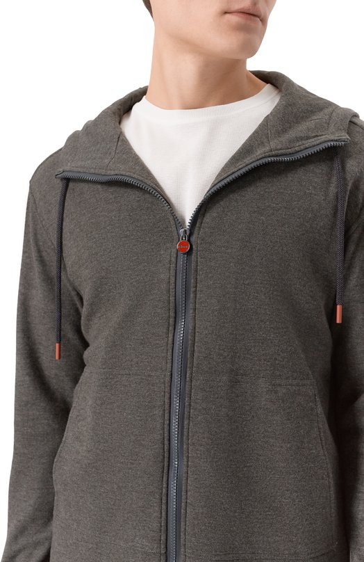 Кашемировая толстовка Kiton UMC010K0150G08 Коричневый  UMC010K0150G08 Фото 5