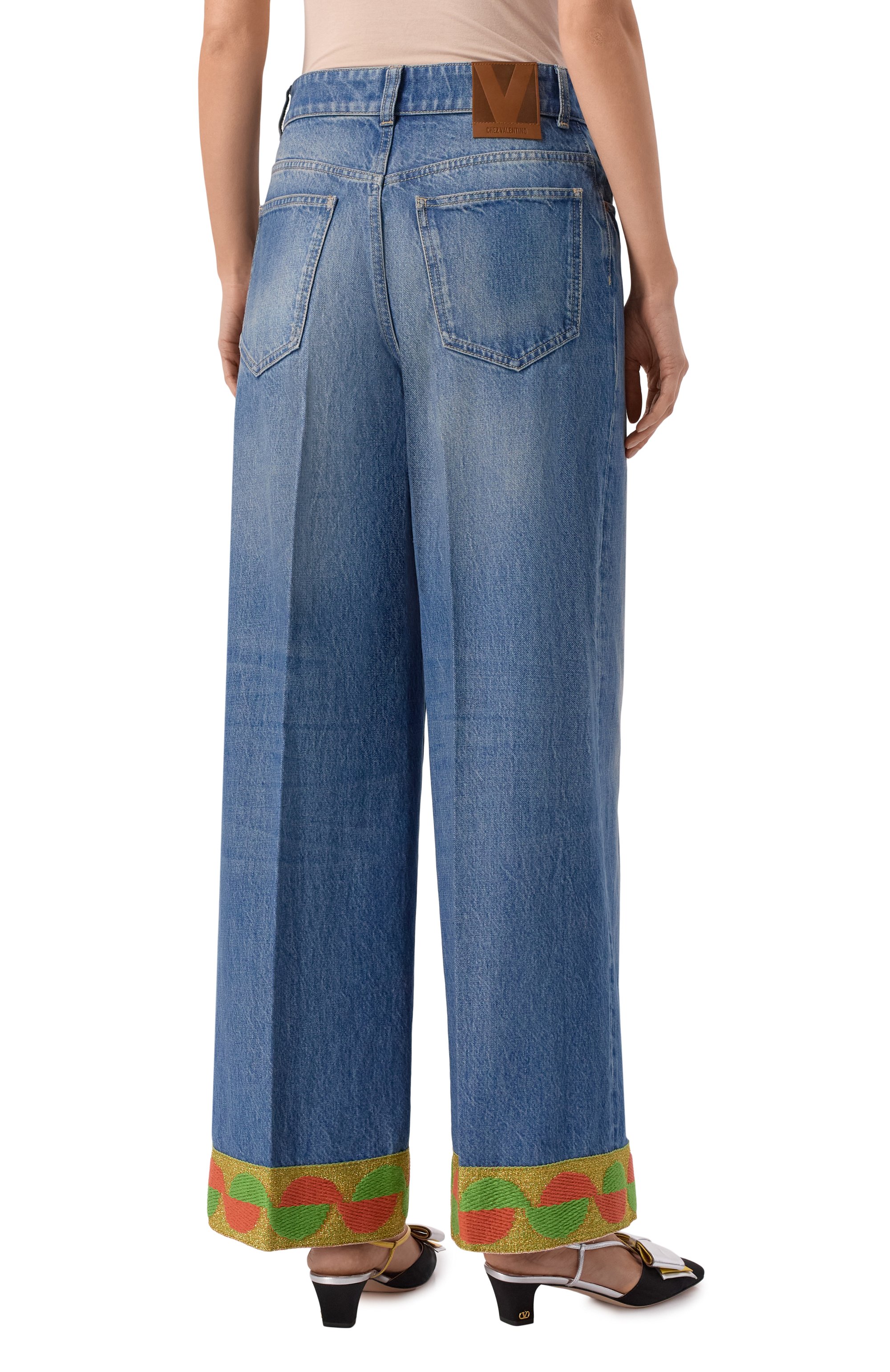 Джинсы VALENTINO, арт. 6B3DD18U94U, фото 4