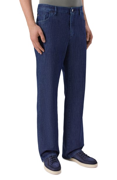 Джинсы MVST темно-синего цвета по цене 89250 руб., арт. M26.CSM.T407/T4960, фото 3 Джинсы MVST, арт. M26.CSM.T407/T4960, фото 3