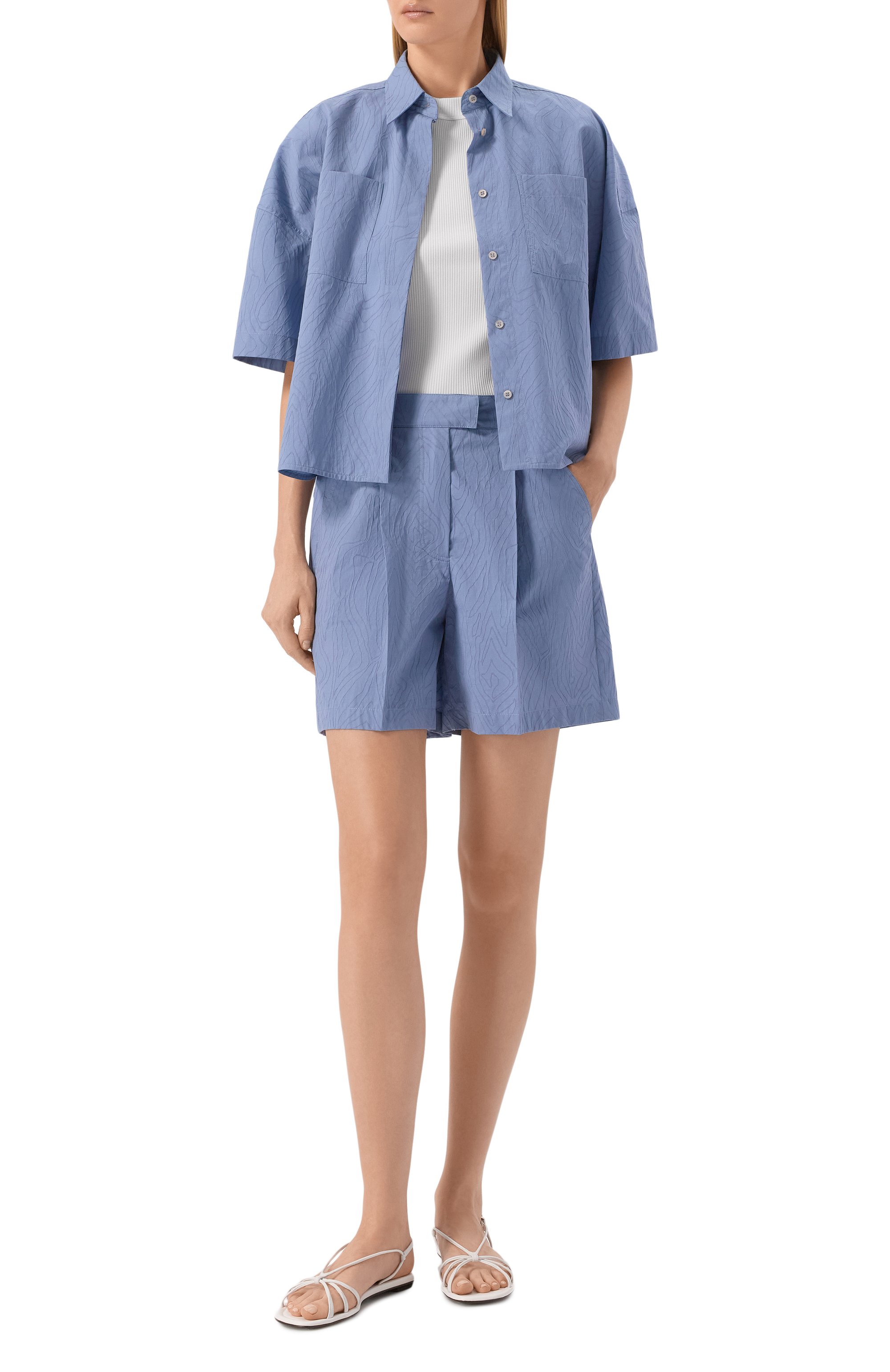 Хлопковая майка BRUNELLO CUCINELLI, арт. MG902VT100, фото 2